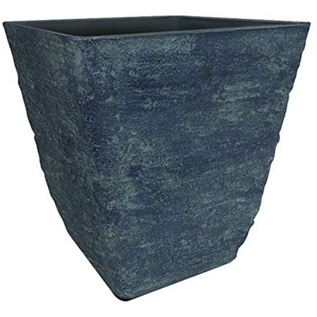 AKRO-MILS Akro Mils  15 in. Slate Square Tahoe Planter KTS15000A55